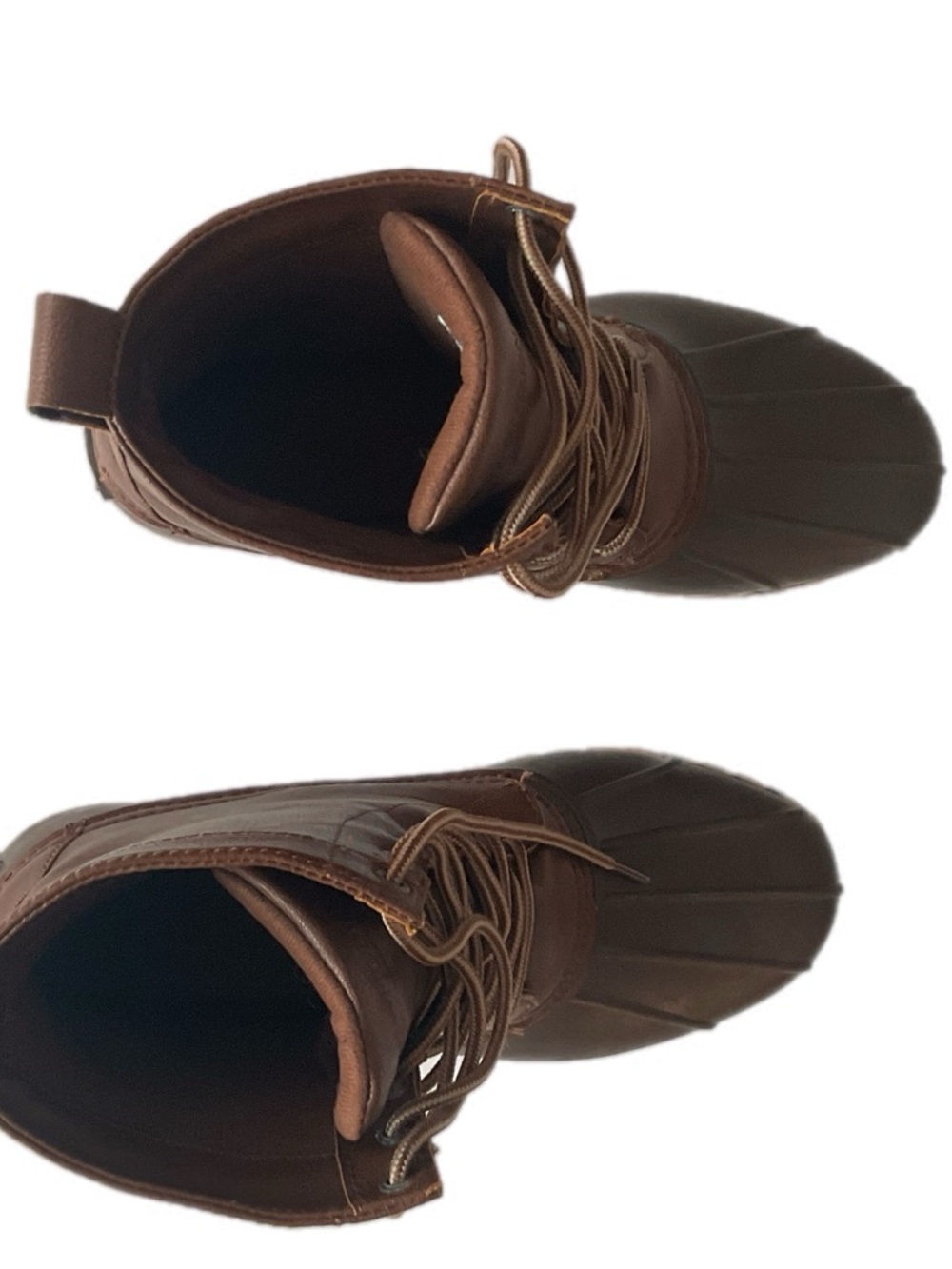 London Fog Seth Duck Boots – Cognac Brown - Picture 4 of 8